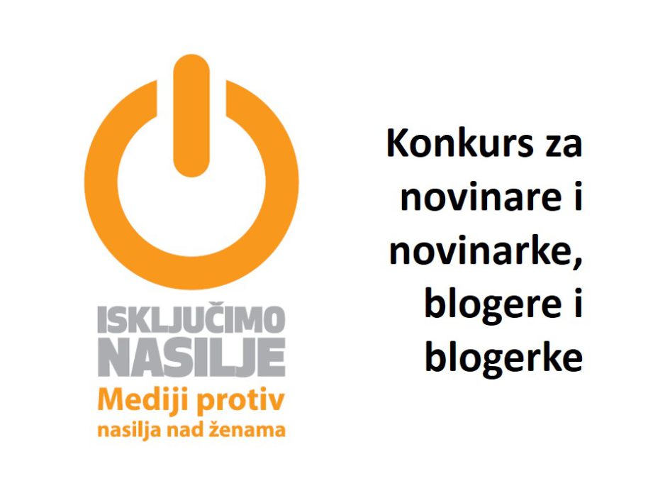 Konkurs za novinare i novinarke, blogere i blogerke