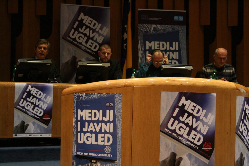 Na konferenciji u Sarajevu predstavljen projekat „Mediji i javni ugled”