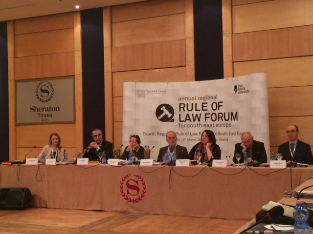 U Tirani počeo Četvrti regionalni forum vladavine prava u Jugoistočnoj Evropi