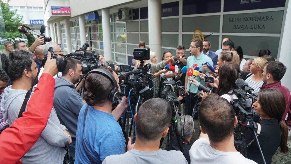 Zahtjevi novinara nakon napada na Vladimira Kovačevića