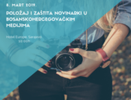 NAJAVA: Konferencija “Položaj i zaštita novinarki u bosanskohercegovačkim medijma”
