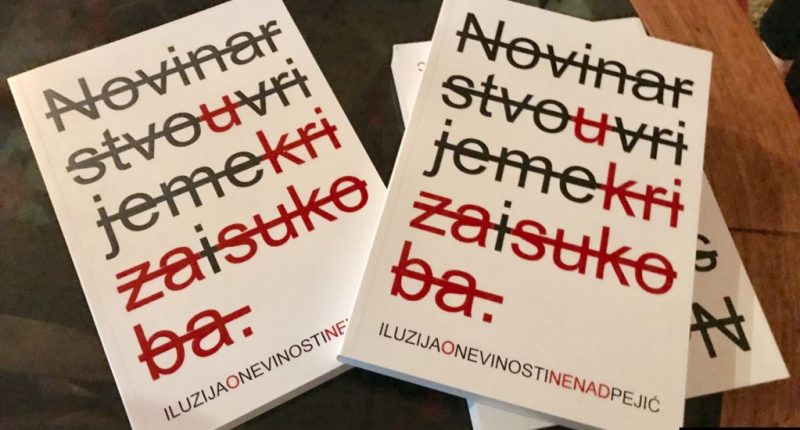 Predstavljena knjiga “Novinarstvo u vrijeme kriza i sukoba – Iluzija o nevinosti” autora Nenada Pejića