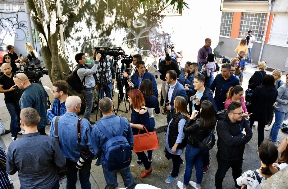 Journalists protest in Sarajevo: Law needs to be changed and profession protected