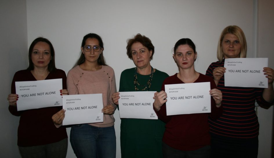 BH Journalists join a campaign against violence on the Internet