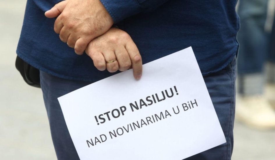 BH Journalists: Six cases of attacks and threats against journalists in BiH reported in the past week