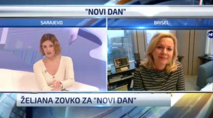 BH novinari: Javni protest zastupnici Evropskog parlamenta Željani Zovko