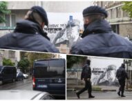 SJ: Serbian journalist Snezana Congradin attacked during protest regarding removing graffiti dedicated to Ratko Mladic