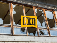 SJ: A window was broken on the premises of a local newspaper in Serbia