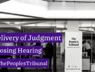 Closing Hearings People’s Tribunal on the Murder of Journalists
