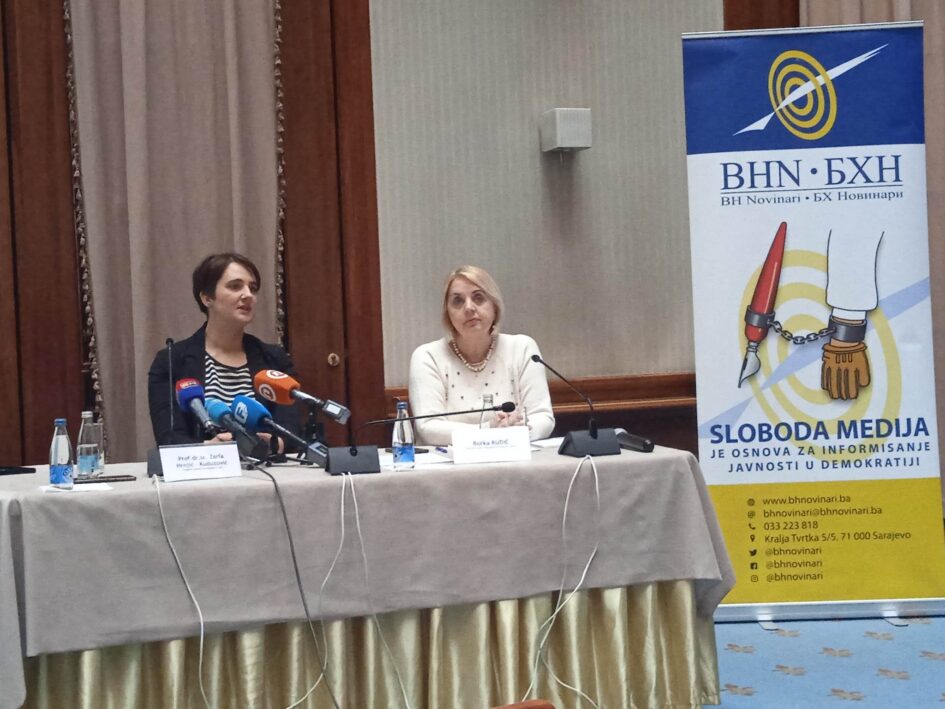 Media outlets in BiH don’t have adequate internal mechanisms to protect journalists