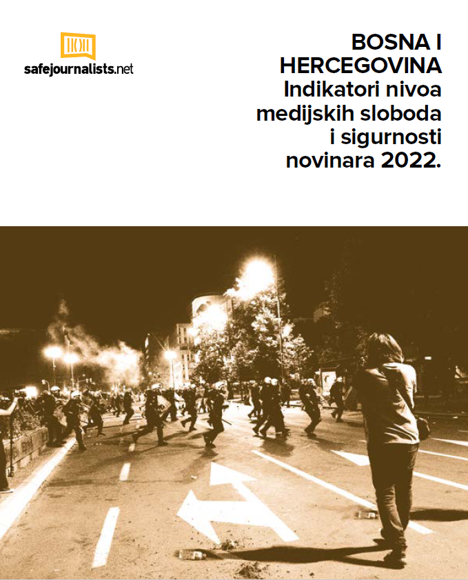 Bosna i Hercegovina – Indikatori nivoa medijskih sloboda i sigurnosti novinara 2022.