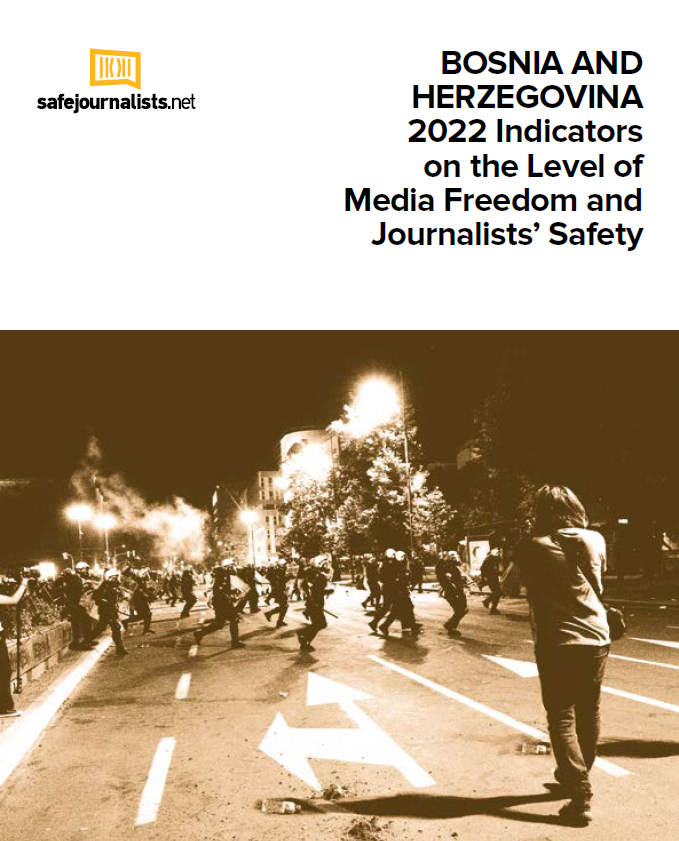 Bosnia and Herzegovina – Indicators of the level of media freedoms and safety of journalists in BiH 2022