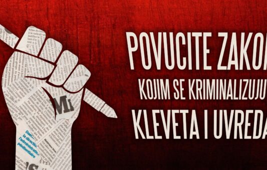 Bilten E-novinar: Nacrt kriminalizacije klevete u RS – Prvi korak ka medijskom mraku i represiji