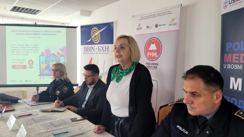 BH novinari u Zenici organizirali edukaciju za zaštitu sigurnosti novinara od cyber kriminala