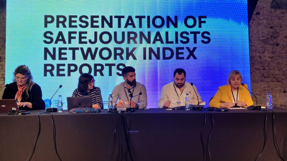 SafeJournalists mreža predstavila Indeks bezbjednosti novinara na Skupštini EFJ