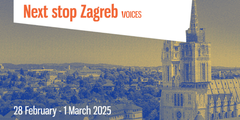 Voices, the European festival of journalism and media literacy is traveling to Zagreb in 2025