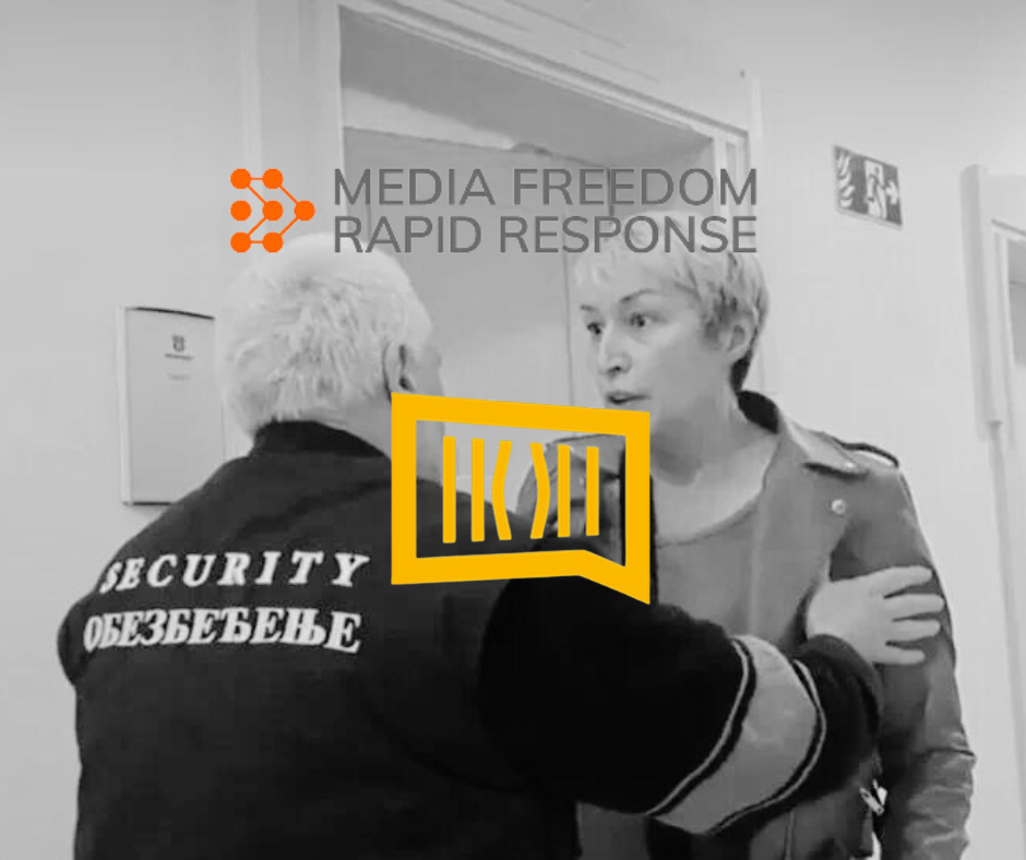 SafeJournalists and MFRR: Physical Confrontation with Journalist in Serbia is Unacceptable and Must be Sanctioned