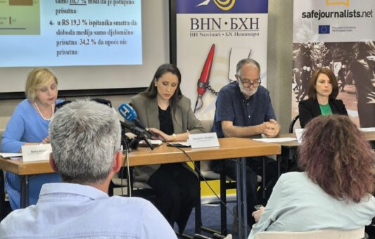 BH građani najviše vjeruju medijima