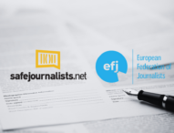SafeJournalists, Evropska federacija novinara (EFJ) i članice EFJ-a u Albaniji izražavaju zabrinutost zbog prijetnji radnim pravima u ABC News Albanija