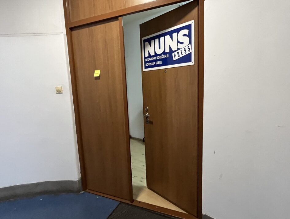NUNS otvara prostorije novinarima/kama i medijskim radnicima/ama za rad i odmor 28. juna