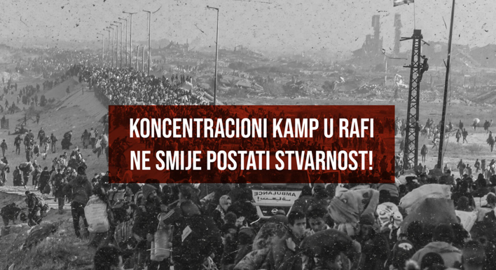 Pismo međunarodnoj zajednici: Ne dozvoliti “koncentracionu zonu” u Gazi
