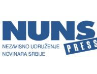 NUNS: Fizičko sprečavanje novinarke Ane Novaković da postavi pitanja u vezi sa opstankom nezavisnih medija je direktan napad na slobodu medija