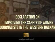 SafeJournalists Network adopts the Declaration on Improving the Safety of Women Journalists in the Western Balkans