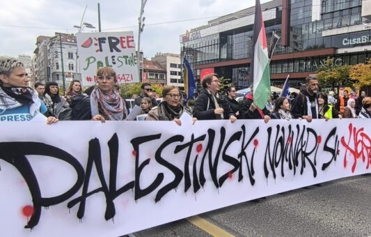 Sarajevo: Održan protest „Bosna i Hercegovina za slobodnu Palestinu”