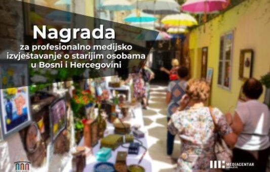 Nagrada za profesionalno medijsko izvještavanje o starijim osobama