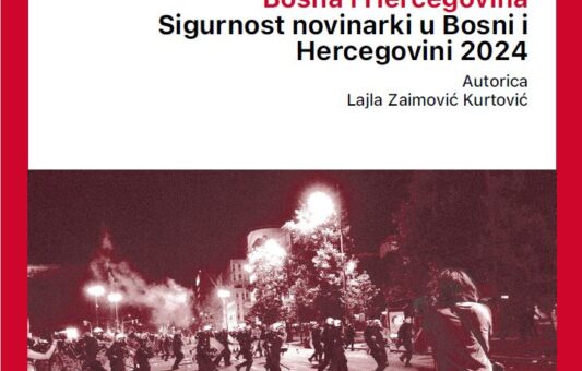 Sigurnost novinarki u Bosni i Hercegovini