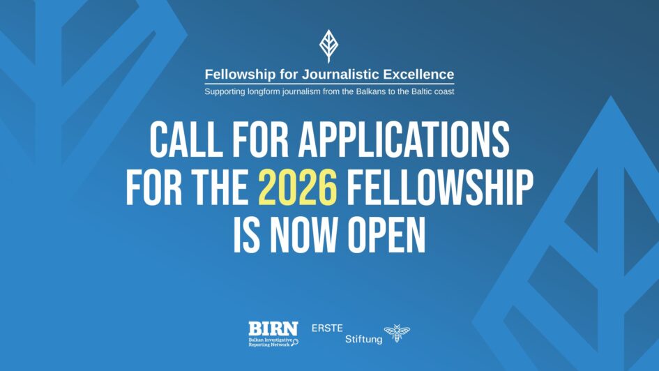 Stipendija za novinarsku izvrsnost 2026. – Poziv za prijave