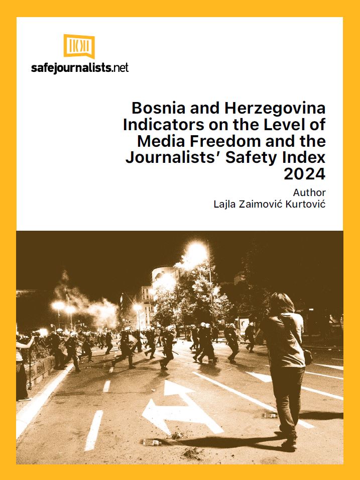 Bosnia and Herzegovina Indicators on the Level of Media Freedom and the Journalists’ Safety Index 2024