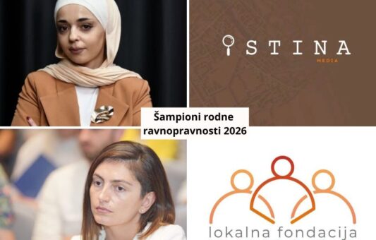 BH Novinari izabrali šampione rodne ravnopravnosti 2026
