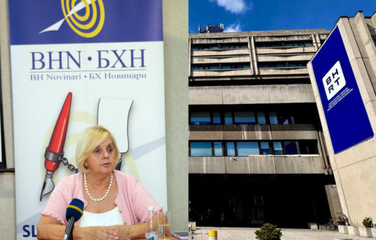 BH NOVINARI: “Od međunarodnih organizacija tražimo konkretnu pomoć i poteze za spas BHRT-a”