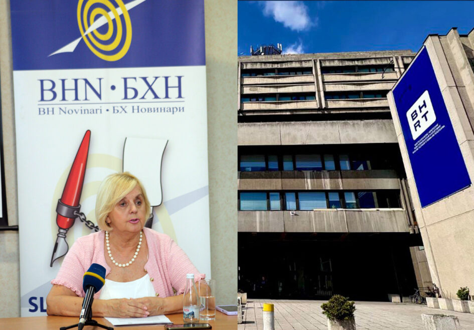 BH NOVINARI: “Od međunarodnih organizacija tražimo konkretnu pomoć i poteze za spas BHRT-a”